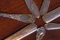 Flatware from a thrift shop can yield material for new designs.