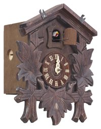 The first cuckoo clocks consisted entirely of wood.
