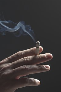 Cigarette burns can permanently melt synthetic fabrics.