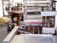 An image of a commercial chocolate kitchen.