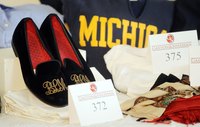 The U.S. government auctioned off hundreds of possessions owned by Bernie Madoff, who was convicted of defrauding investors.