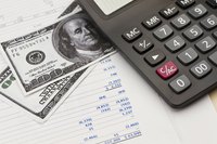 Cash and calculator