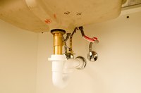 Exposed sink pipes are an eyesore.