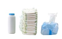 Use thick fabrics that can hold the weight of many diapers.