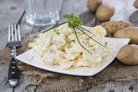 Choose low-starch potatoes for potato salad.