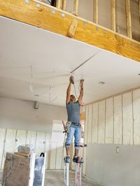 Use rosin paper behind drywall to prevent air and moisture movement.