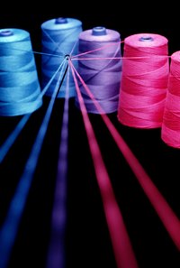 Wooly nylon usually comes on a cone.