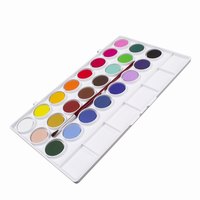 Acrylic washes are similar to watercolor paints.