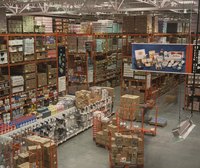 Large food warehouse