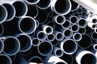 PVC pipe.