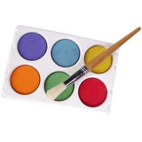 Watercolors are dried paints you can hydrate with varying levels of water.