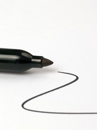 Permanent marker.
