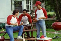 Enjoy an end-of-season cookout with the office softball team.