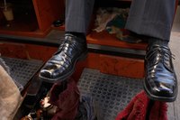 Polishes and sprays keep your shoes dry and clean.
