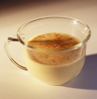 Eggnog requires refrigeration unless it is in an unopened can.