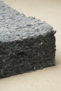 Solid insulating alternatives are made from flame-retardant recycled materials.