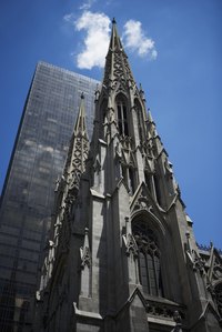 St. Patrick's Cathedral was built to be to be the most beautiful Gothic cathedral in the New World.