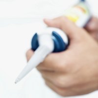 You can apply silicone sealer with a caulking gun.