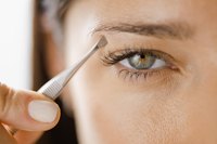Shape brows in a well-lighted area without a magnified mirror.
