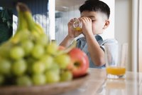 White grape juice contains no sorbitol.