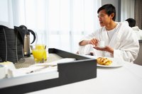 Enjoy a sit down meal at your table -- no matter how cramped the space.
