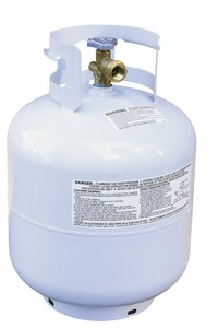 A clear propane line ensures the best performance of your propane accessory.