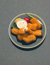 Tartar sauce is often used as a dip for fried fish.