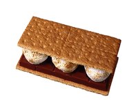S'mores earn their name from the phrase "give me some more."