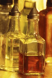 Fruit flies find apple cider vinegar irresistable.