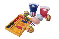 Red food coloring can be used to dye Easter eggs.