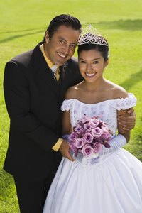 A debutante is often introduced by her father.
