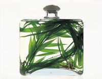 Color oil to create a colorful liquid timer.