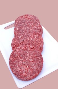Frozen patties are similar to fresh, only you can't control what's in them.