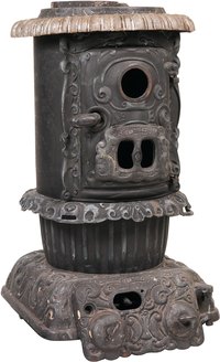 Build a raised hearth to accent your wood burning stove.