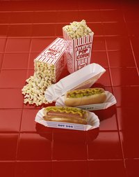 Serve hotdogs, popcorn and other carnival foods at your indoor carnival celebration.