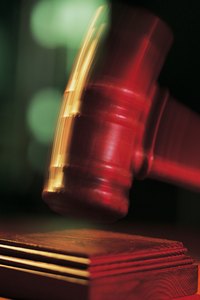 Several raps of the gavel serve to restore order to a meeting.