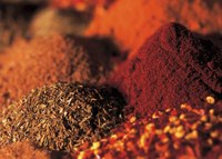 Smoky spice blends can mimic smoked pork in recipes.