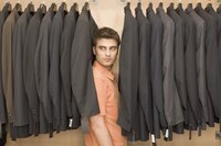 A tailored suit is always a menswear option for weddings.