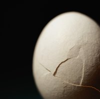 A completely boiled egg will spin evenly like a top.