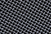 Metal is one of the many different types of materials used in lattice construction.
