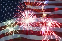 Reflect patriotism in your Fourth of July display.