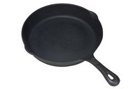 Most iron skillets come pre-seasoned, which adds an extra depth of flavor to your meat.