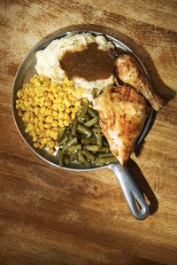 Grilled chicken can be part of a healthy meal.