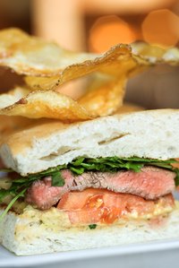 Steak sandwiches often contain minute steak.