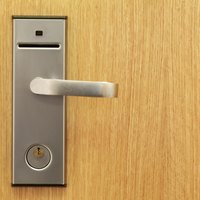 Hollow doors make for easy access while retaining security.
