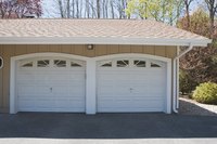 Keeping garage doors closed can help keep smoke out.