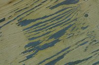 The paint finish differs according to the surface being painted.