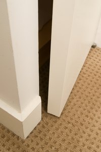 Luan doors can be refinished.