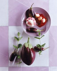 The fresher the eggplant, the sweeter the end result.