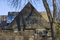 Frank Lloyd Wright's home in Oak Park is open to the public.